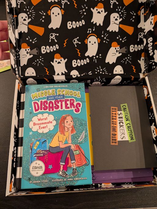 Halloween Box Book and Stickers