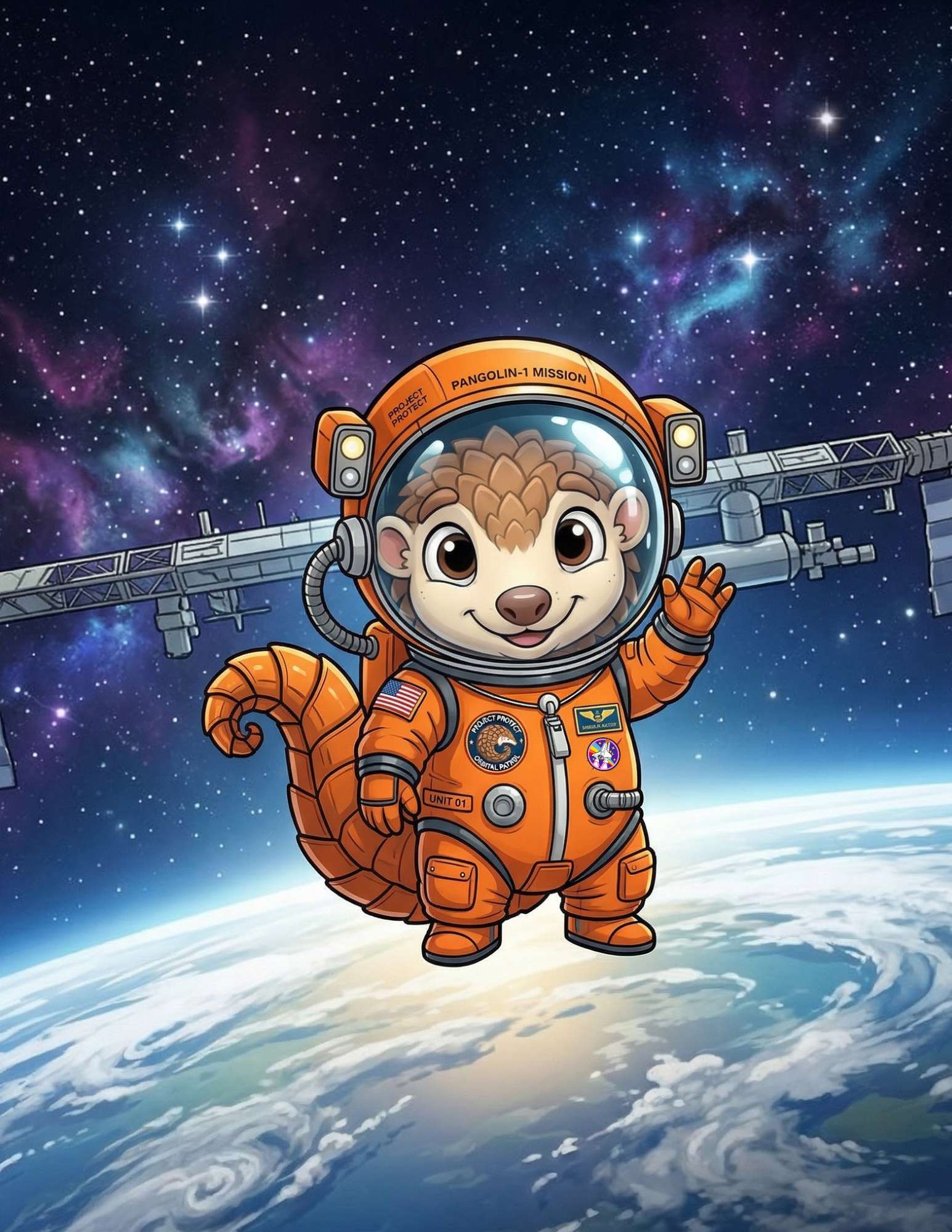 Pogi in Space